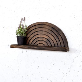 Hanah Home Raf295 Estantería Decorativa de Madera